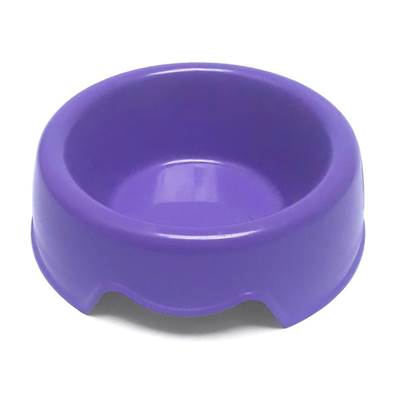 Comedouro de Plástico para Cães São Benedito Pet Lilás