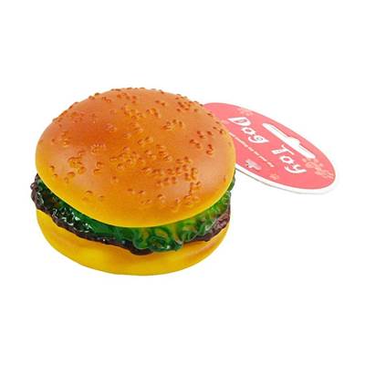 Brinquedo Pawspals Dog Toy Vinil Hamburger para Cães U