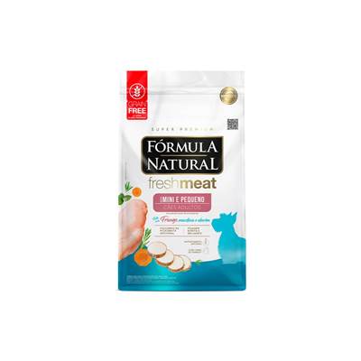 Ração Fórmula Natural Fresh Meat para Cães Adultos de Porte Mini e Pequeno 7kg