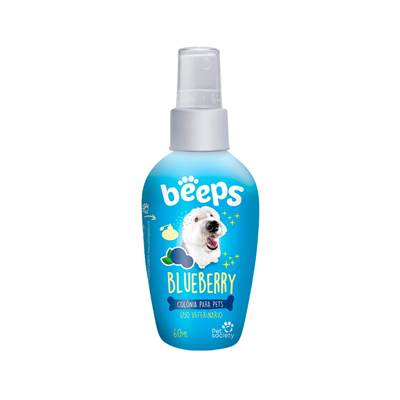 Colônia Beeps Blueberry para Cães e Gatos 60ml