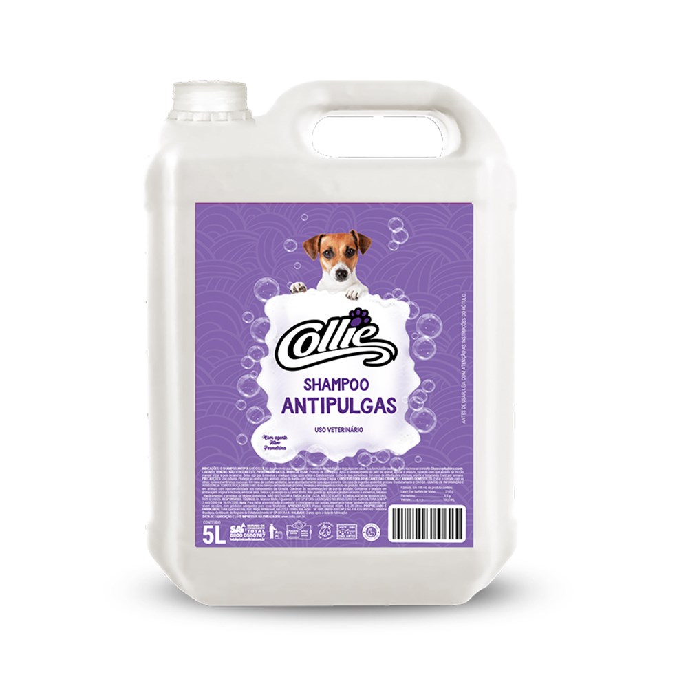Shampoo Collie Vegan Antipulgas para Cães