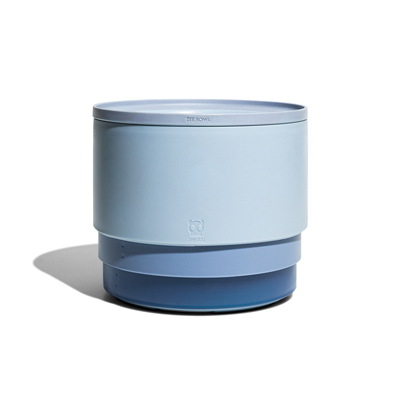 Comedouro para Cachorros Zee.Bowl Soft Blue U