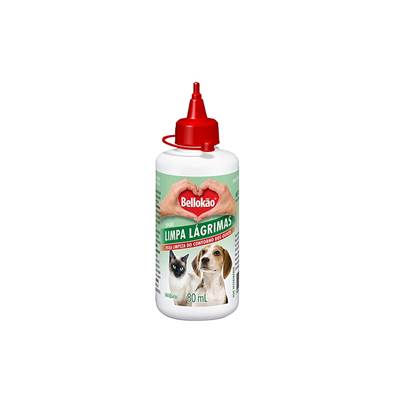 Loção Bellokão Limpa Lagrimas para Cães e Gatos 80ml
