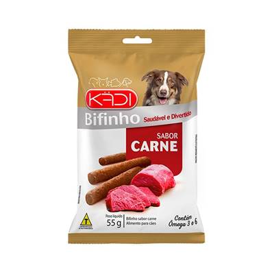 Snack Kadi para Cães sabor Carne 55g