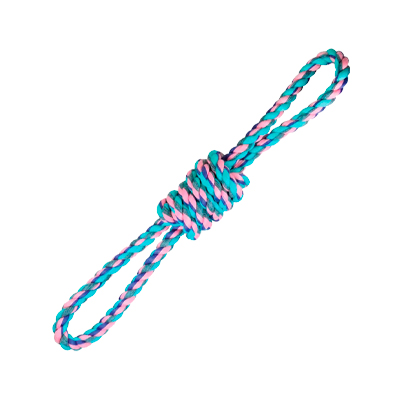 Brinquedo Jambo Mordedor Corda 8 Twisted Pastel para Cães U