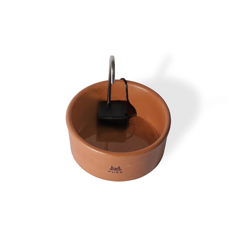 Fonte Fuzz Eco Cerâmica Natural Marrom