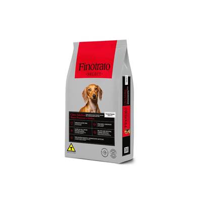 Ração Finotrato Select para Cães Adultos de Raças Pequenas e Médias 15kg