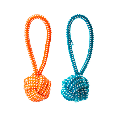 Brinquedo Chalesco Rope Ball Plus para Cães - Cores Sortidas U
