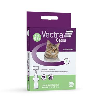 Antipulgas Vectra para Gatos até 10kg 1 pipeta