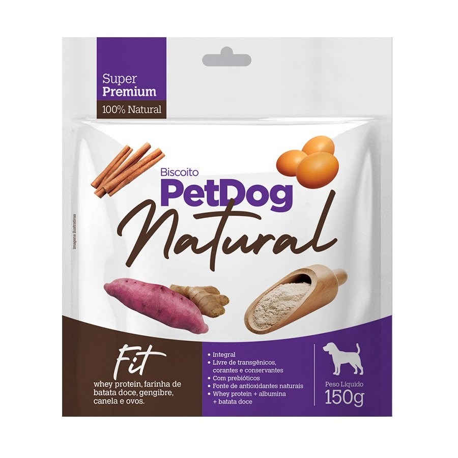 Biscoito Pet Dog Natural Fit para Cães