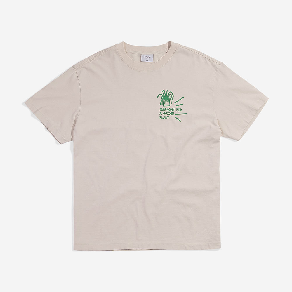 T-Shirt Wide Spider Plant Areia | Imagem 4