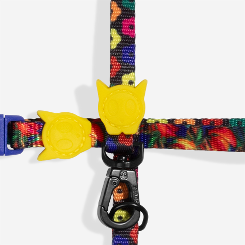 Peitoral com Guia Zee.Cat FARM Rio Samba para Gatos | Zee.Dog