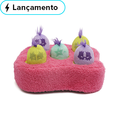 Brinquedo de Pelúcia Interativo para Cachorros Punks