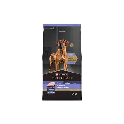 Ração Proplan Cuidado Excepcional para Cães Adultos de Raças Grandes 2,5kg