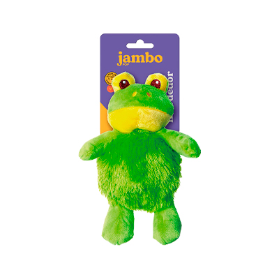 Brinquedo Jambo Mordedor Pelúcia Pop Fofa Sapo para Cães U