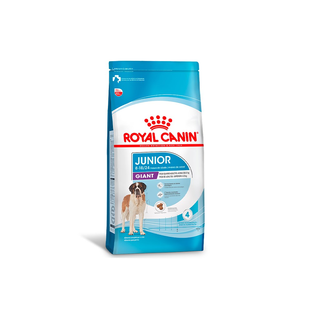 Ração Seca Royal Canin Giant Junior para Cães Gigantes Filhotes
