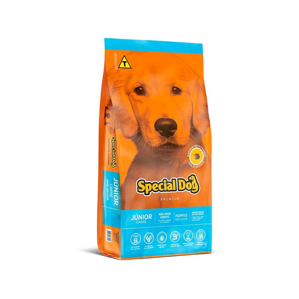 Ração Special Dog para Cães Filhotes sabor Carne