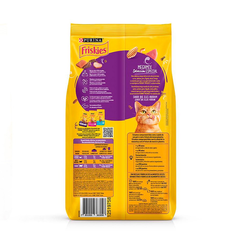 Ração Friskies Megamix para Gatos Adultos