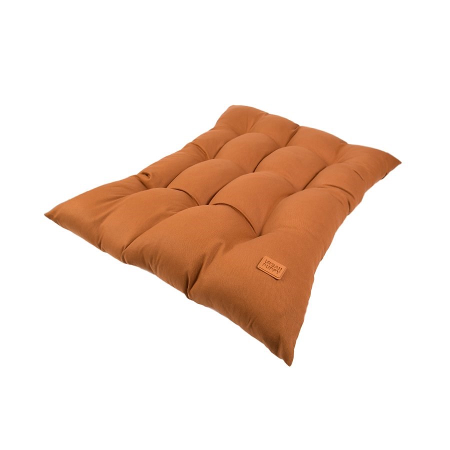 Almofada Lisa Gomo Sarja Urban Puppy para Cães e Gatos Ocre