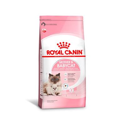 Ração Royal Canin Mother & Baby Cat para Gatos Filhotes de 1 a 4 meses de idade, Gatas Gestantes e em Lactação 0,4kg