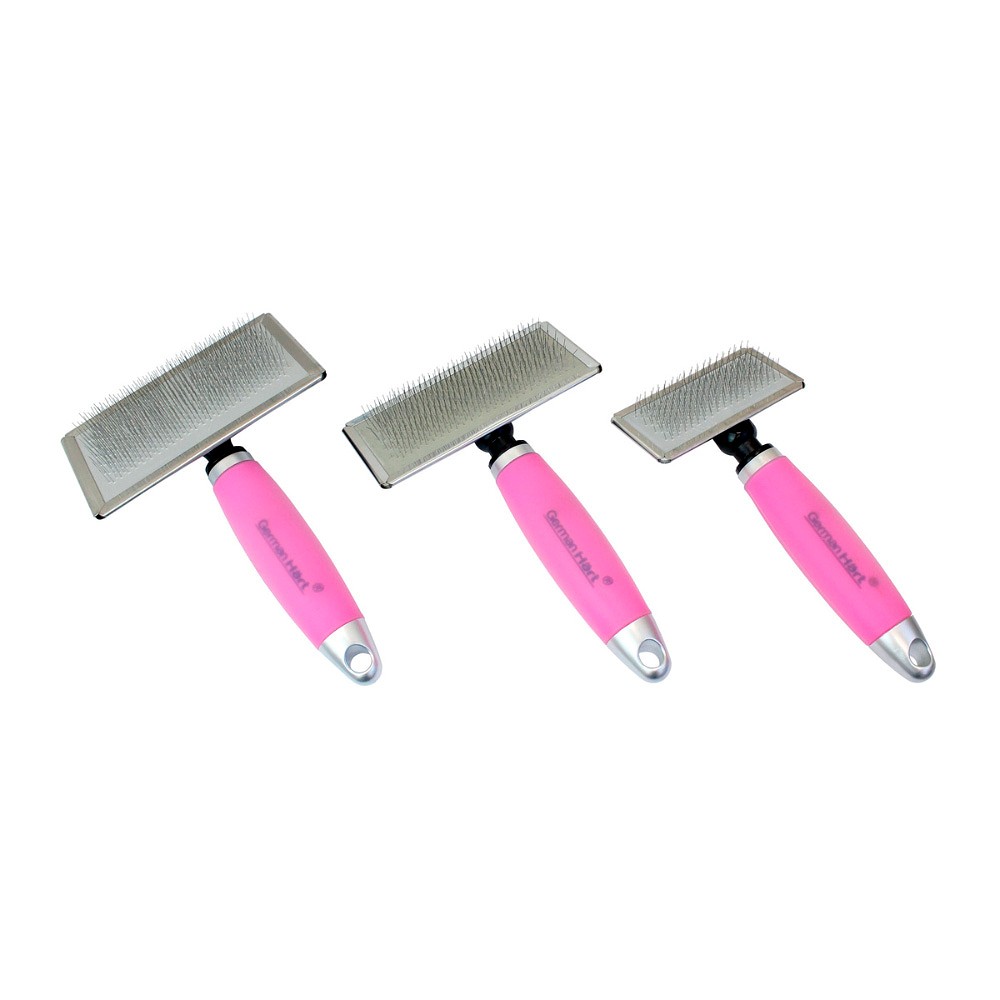 Rasqueadeira Germanhart Gel Rosa para Cães e Gatos