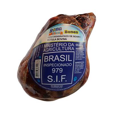 Osso Bonapet Natural Rótula para Cães U