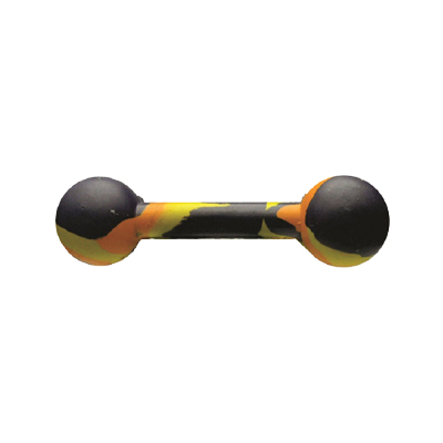 Brinquedo LCM Cães Halteres Verde e Amarelo U