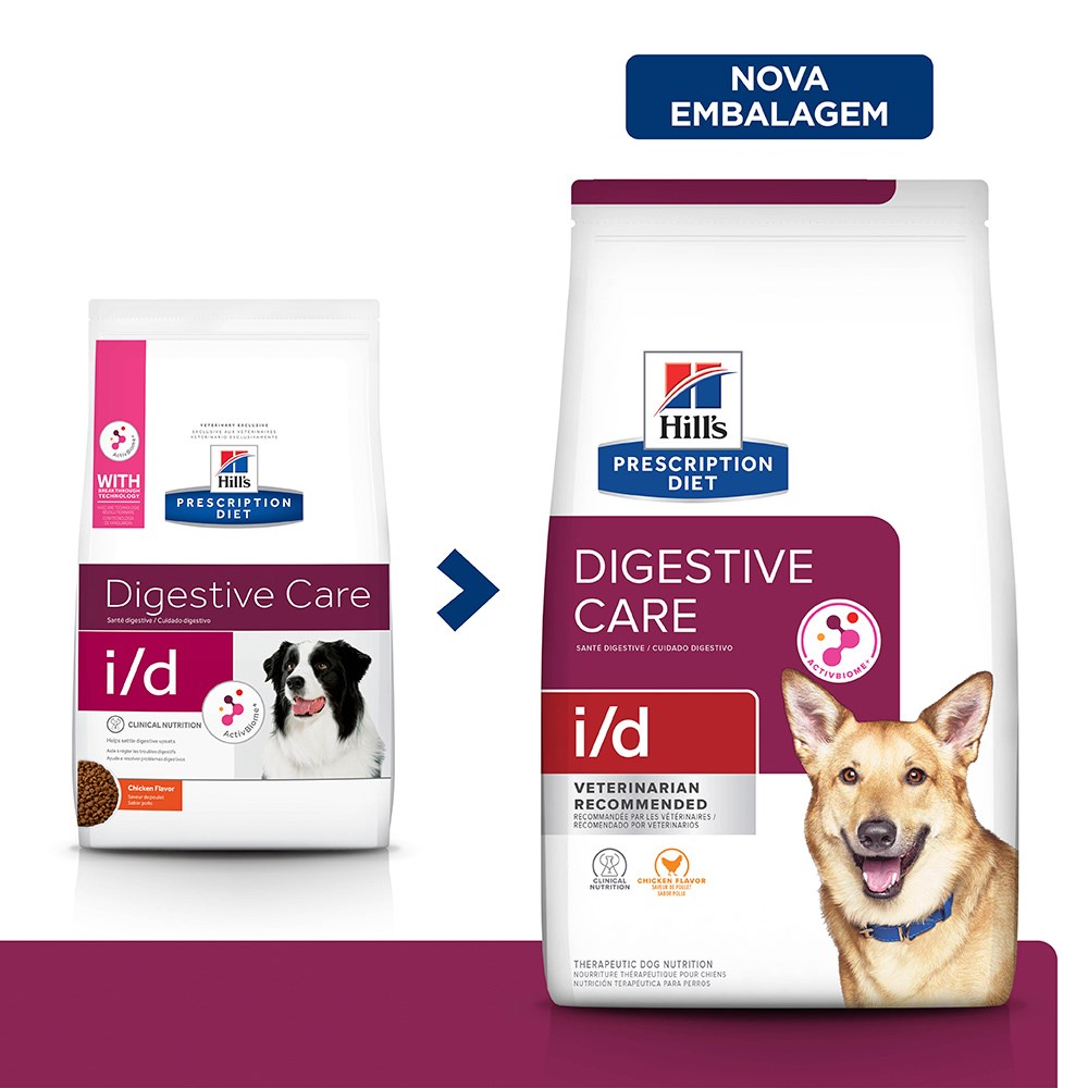 Ração Hill's Prescription Diet I/D para Cães Adultos- Cuidado Digestivo