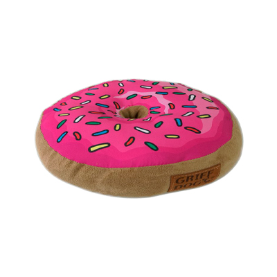 Almofada Griff Dog Donuts Rosa para Cães