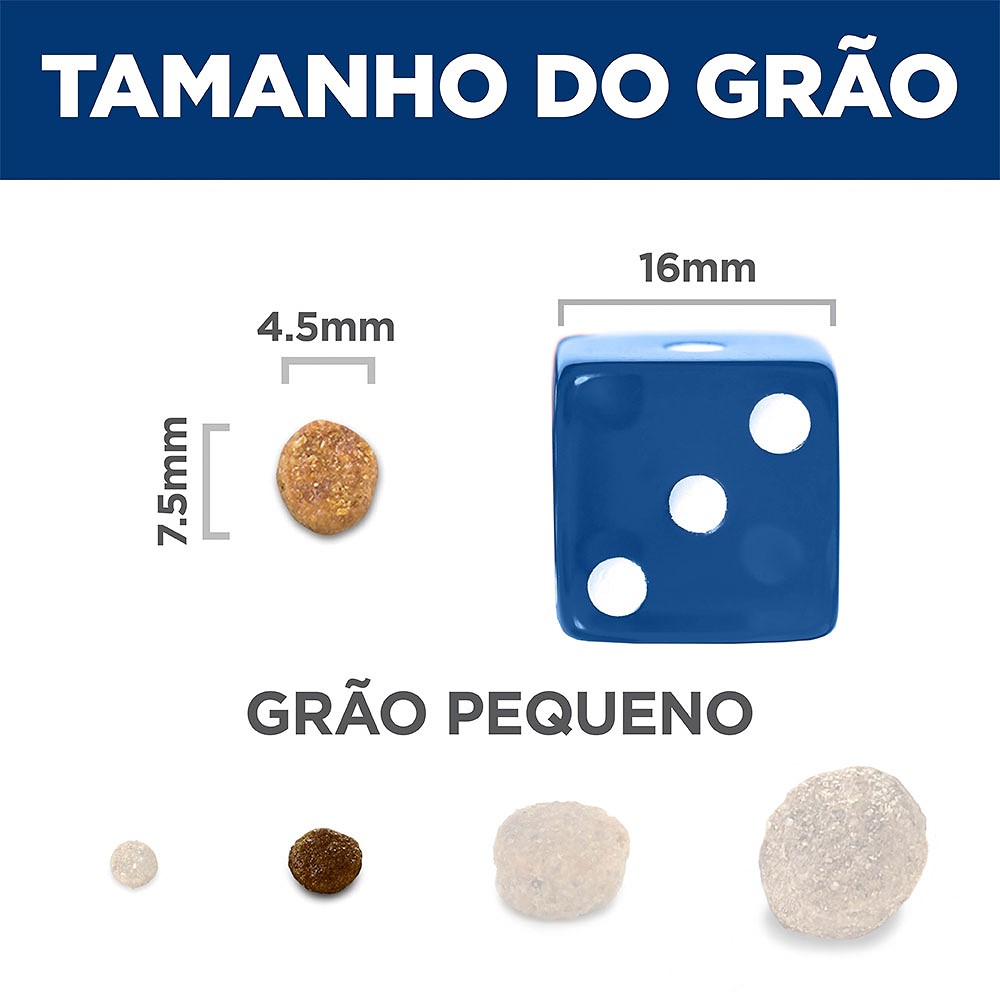 Ração Hill's Science Diet Peso Perfeito Pequenos e Mini para Cães Adultos sabor Frango