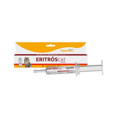 Suplemento Organnact Eritrós Cat Pasta para Gatos 30g