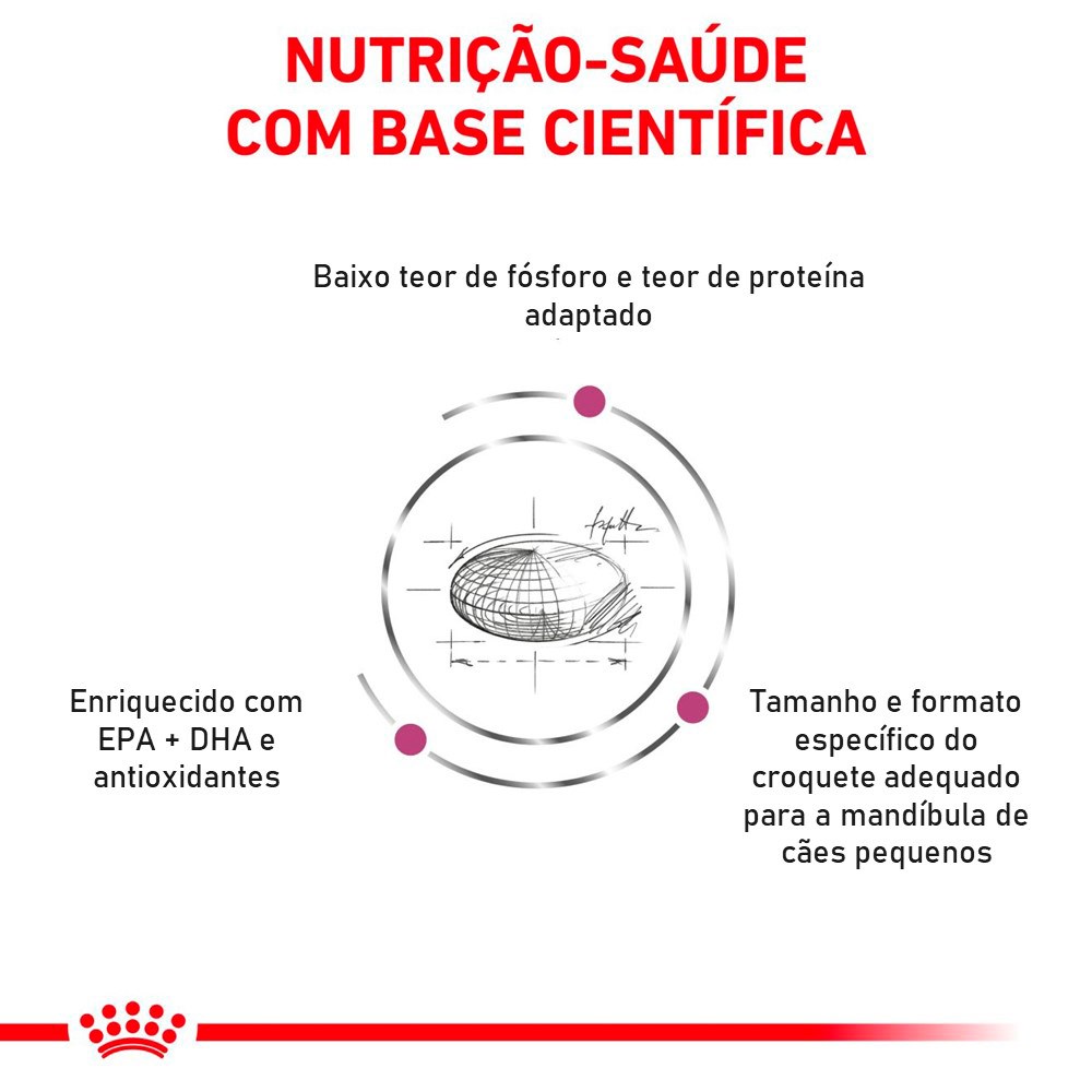 Ração Royal Canin Veterinary Diet Renal para Cães de Porte Pequeno