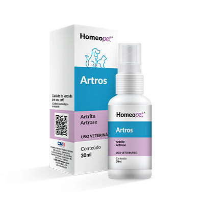 Sistema de Terapia Homeopet para Cães e Gatos Artrose 30ml