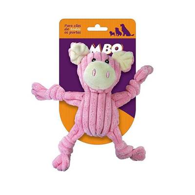 Brinquedo Jambo Mini Knot Pig Rosa para Cães U