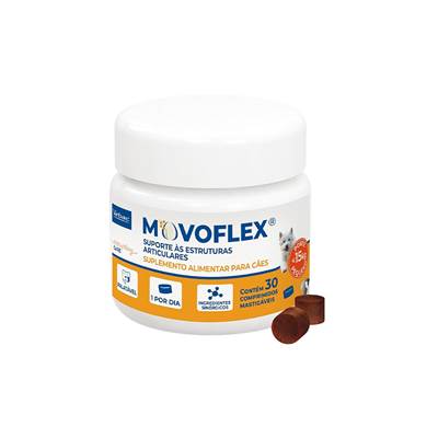 Suplemento Alimentar Movoflex para Cães com 30 Comprimidos 2g