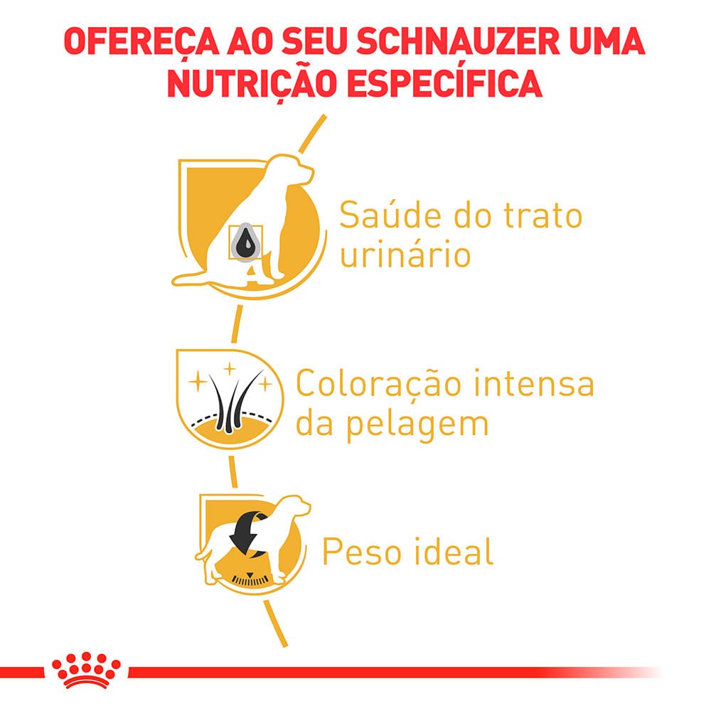 Ração Royal Canin para Cães Adultos da Raça Schnauzer