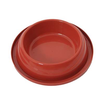 Comedouro Alvorada Anti Formigas Vermelho para Gatos U