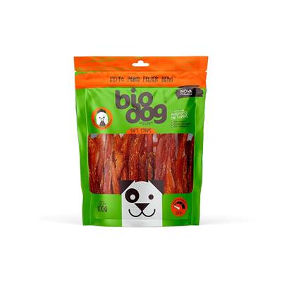 Snack Bio Dog para Cães Adultos e Filhotes Goutmet Soft Strips 100g