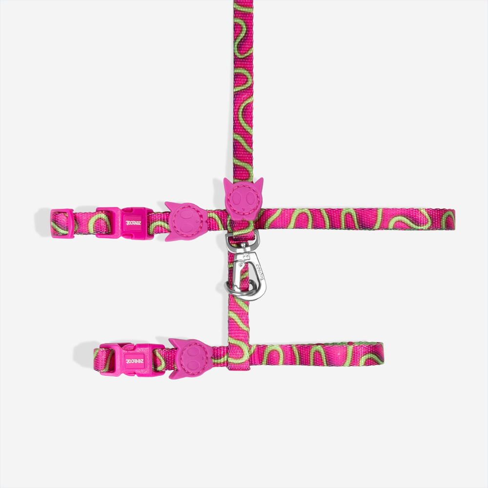 Peitoral com Guia Zee.Cat H3D Jelly para Gatos | Imagem 0