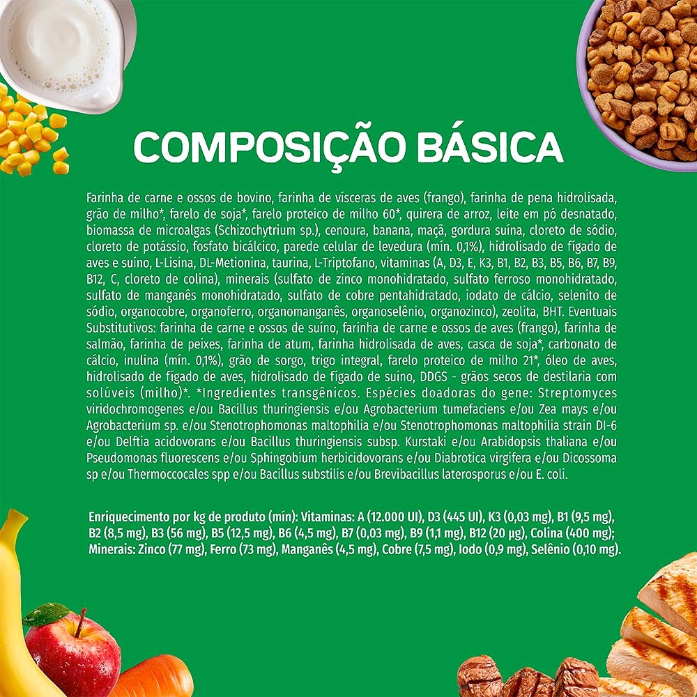Ração Dog Chow para Cães Filhotes de Raças Pequenas sabor Frango e Arroz