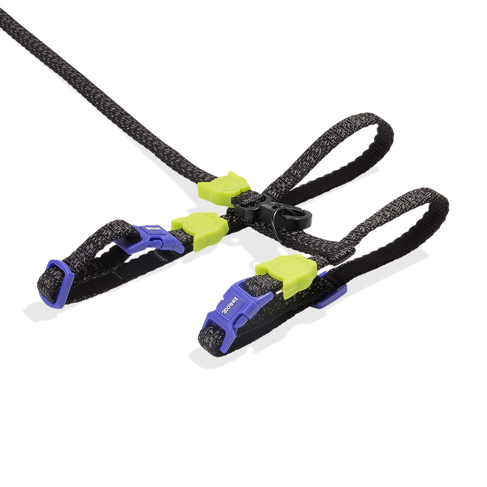 Peitoral com Guia Zee.Cat Nox para Gatos