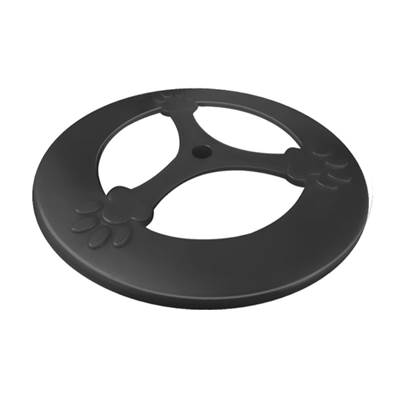 Brinquedo Furacão Pet Frisbee Pop Preto para Cães U
