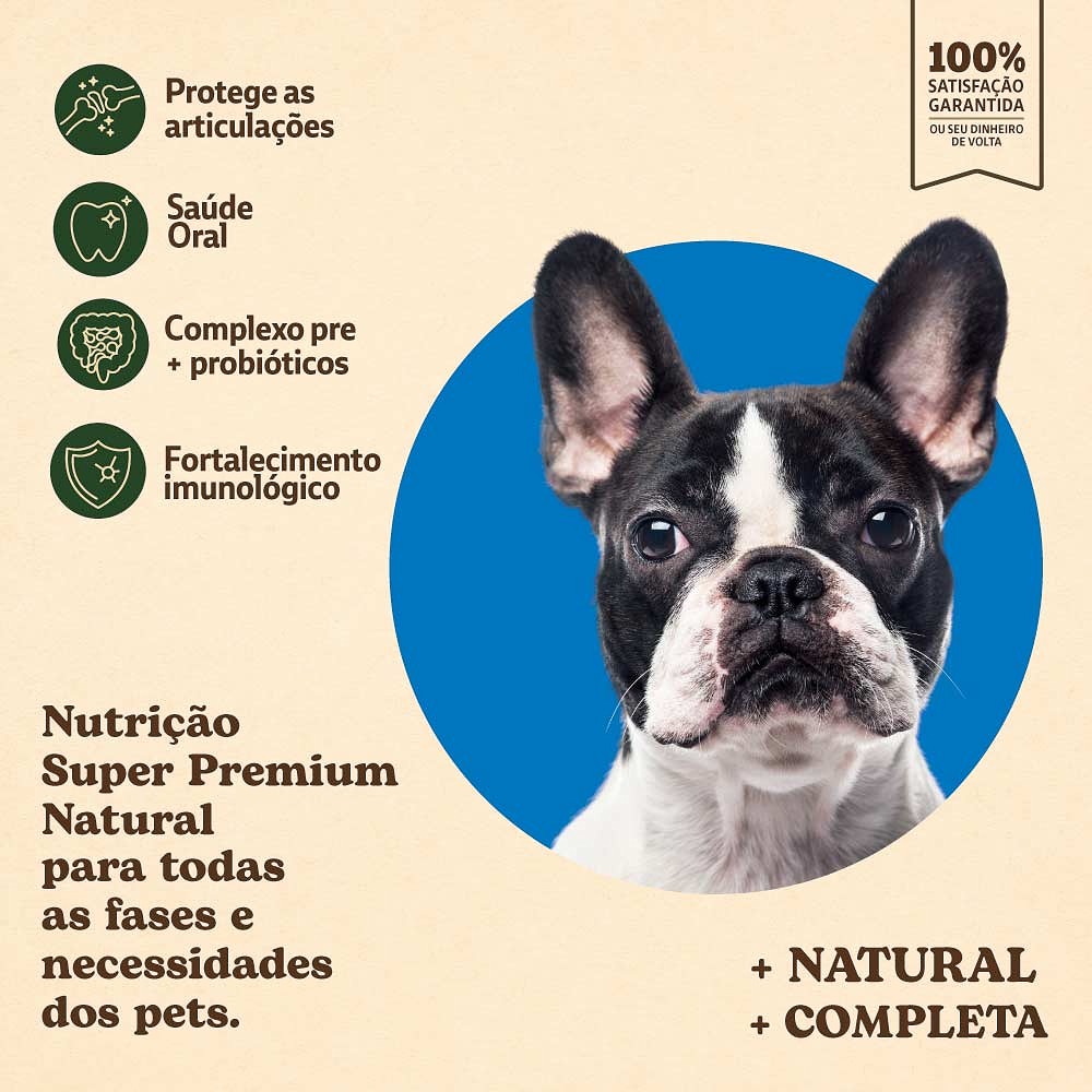 Ração Quatree Supreme para Cães Adultos Raças Pequenas Sabor Frango e Batata Doce
