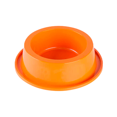 Comedouro Durapets Anti Formiga Laranja para Cães 1