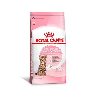 Ração Royal Canin Sterilised para Gatos Filhotes 0,4kg