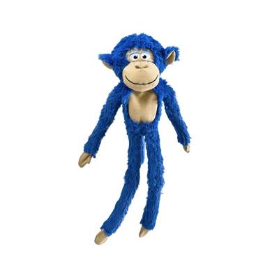 Brinquedo Chalesco Pelúcia Macaco Azul para Cães U