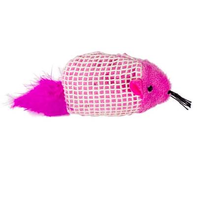 Brinquedo Pawise Rato com Catnip para Gatos - Cores Sortidas U
