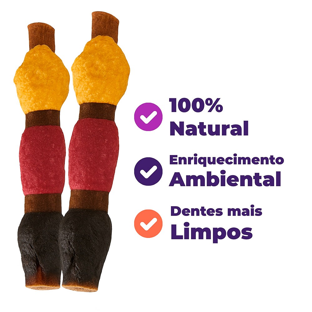 Petisco Umami Kebab Stick para Cães