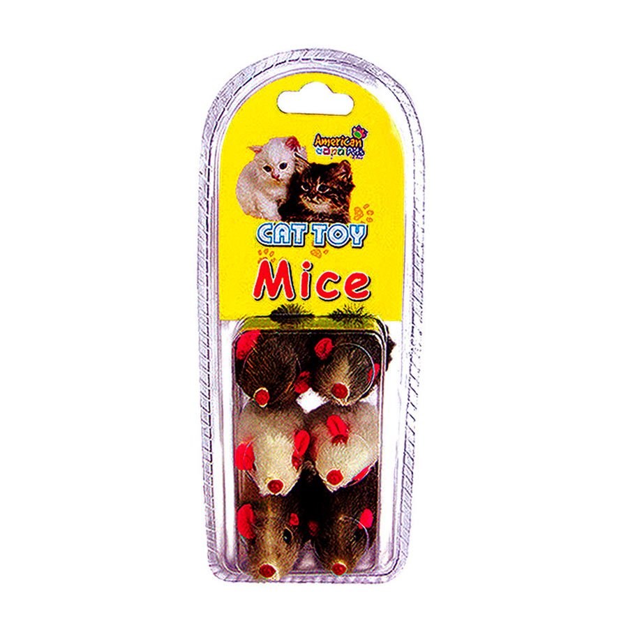 Brinquedo American Pets Cat Toy Ratinhos para Gatos