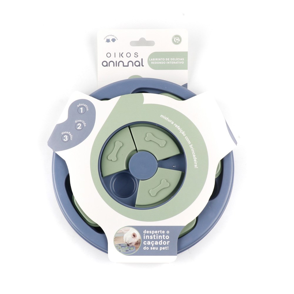 Brinquedo Oikos Labirinto Interativo para Cães e Gatos